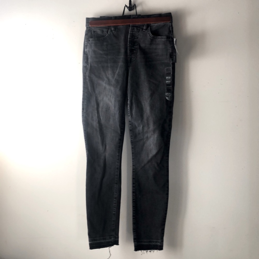 Black High-Rise Skinny Gap Jeans